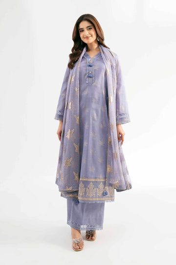Nishat Linen 3 Piece - Digital Printed Embroidered Suit - 42501863 Online Shopping